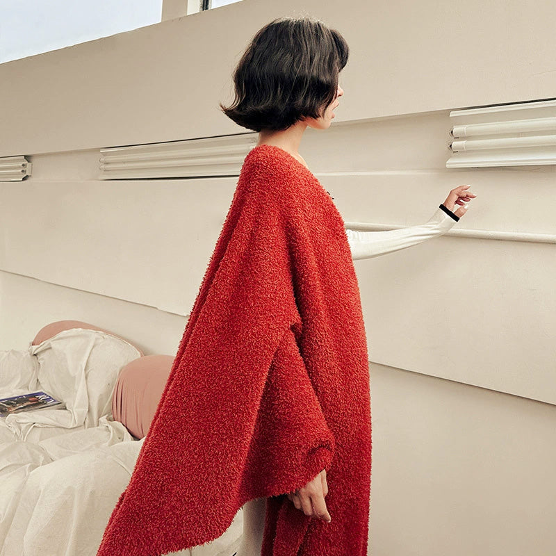 Yewa 軟暖絨暖腹長褲【2色】