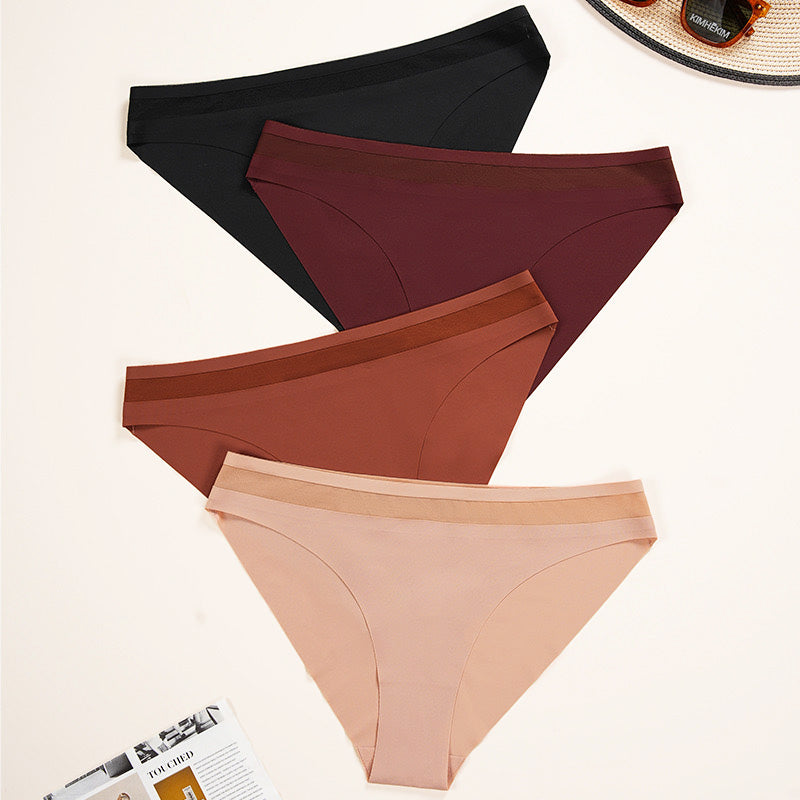 Qiwi 無痕低腰三角褲【7色】