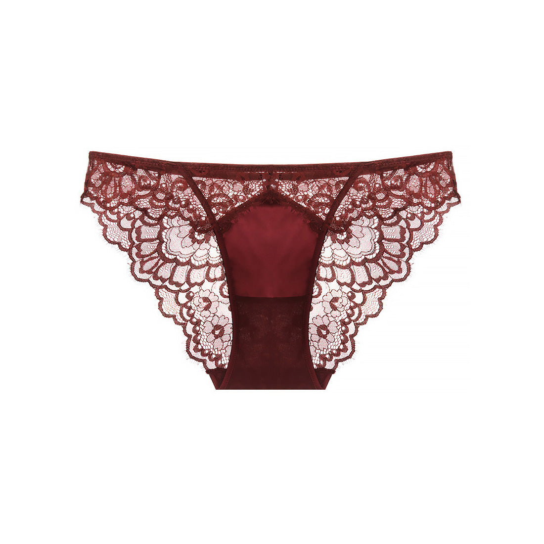 Wuna 蕾絲三角褲【紅色】
