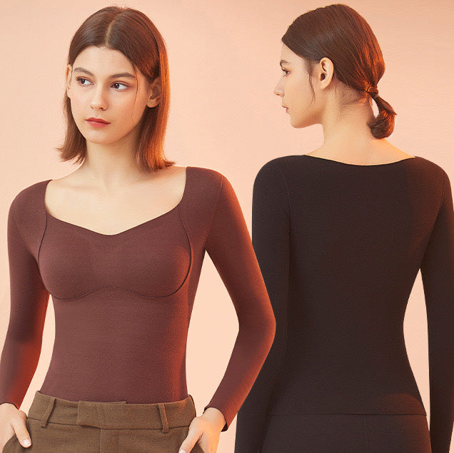 Nia 暖腹帶襯墊暖暖衣【4色】