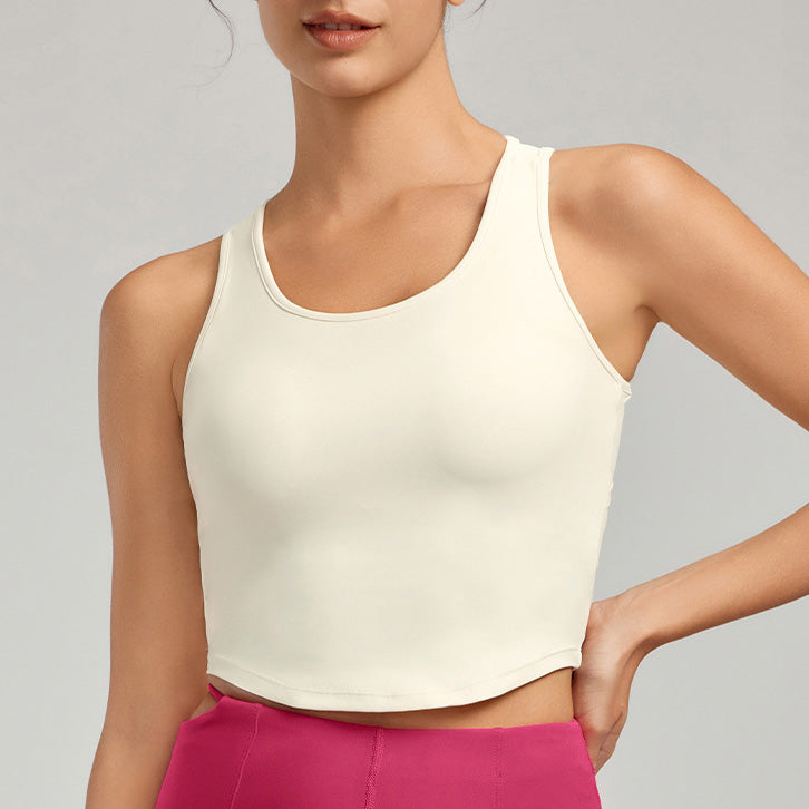 Yila Sport Bra 運動背心【奶白】4色