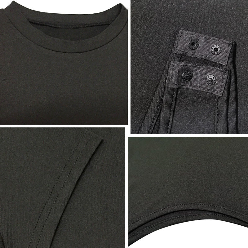 Ceda 圓領短袖連體衣【9色】