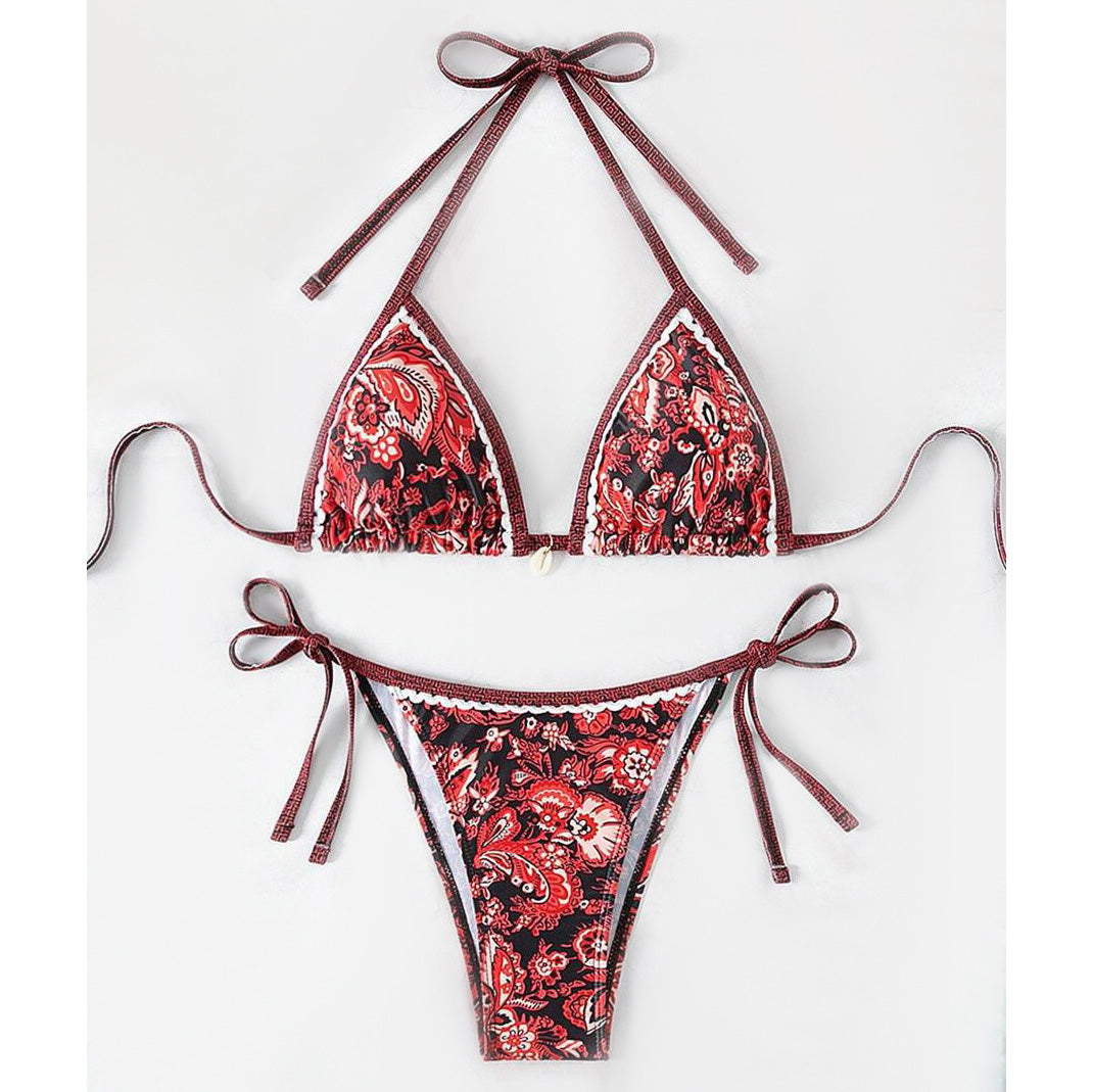 Zoni 比基尼泳裝【酒紅】