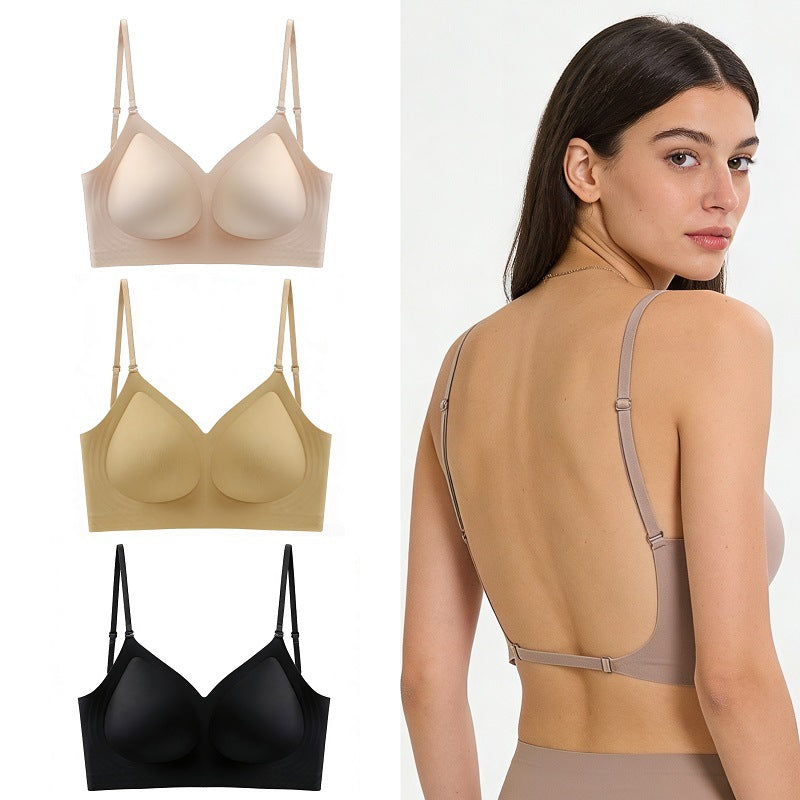 Cira Bralette 無鋼圈大U露背無痕內衣【5色】