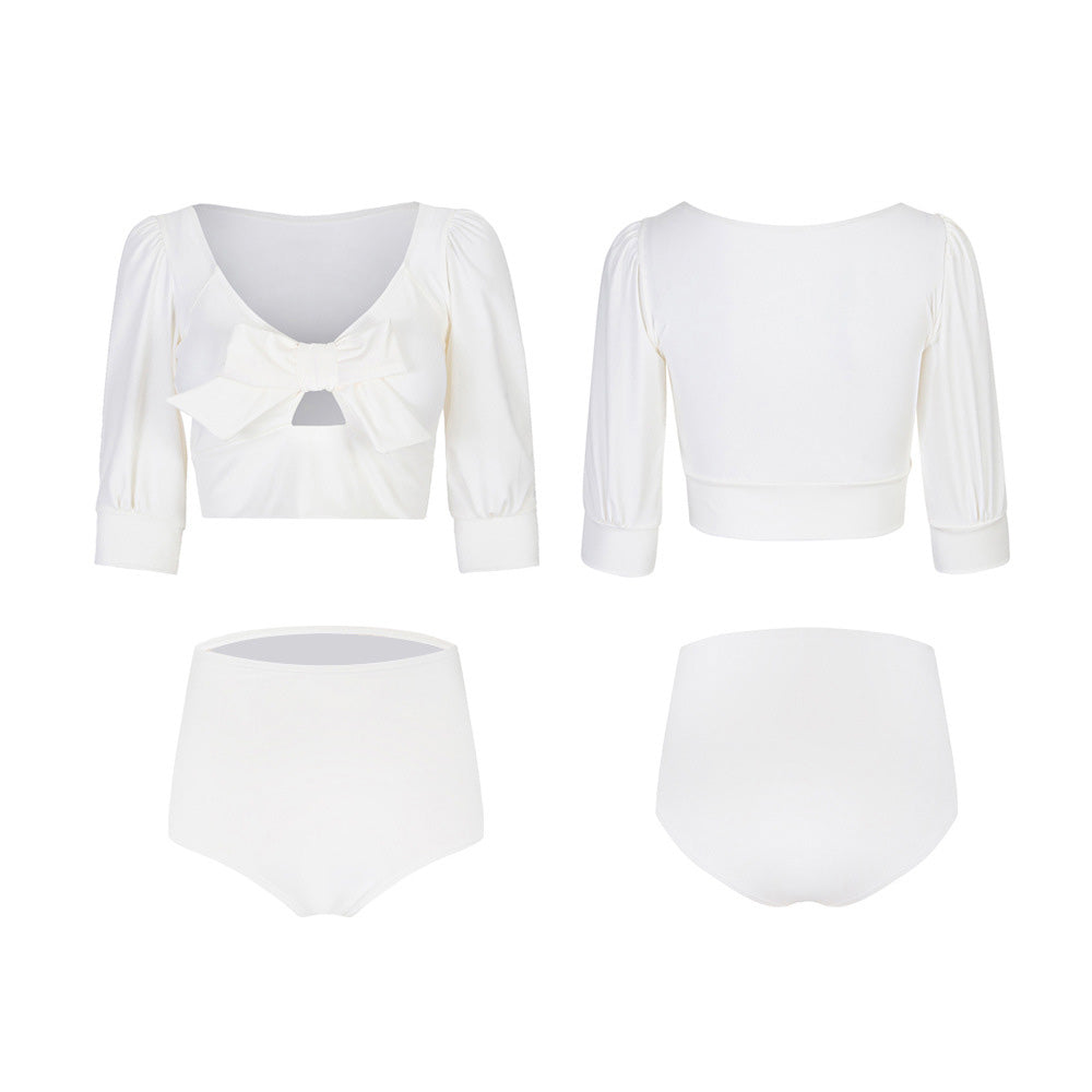 Wevi 兩截式泳裝【白色】