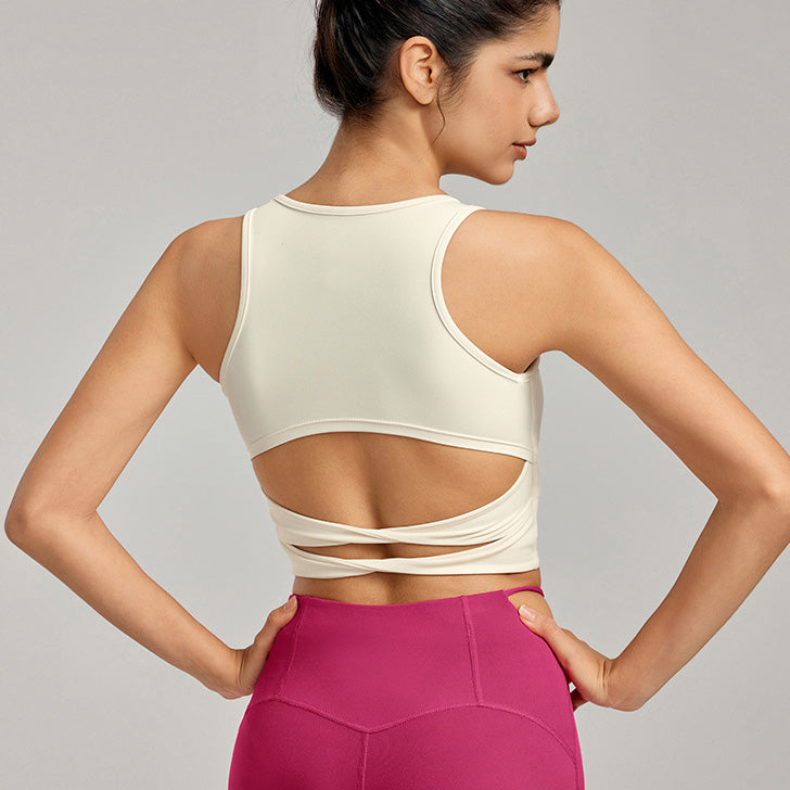Yila Sport Bra 運動背心【奶白】4色