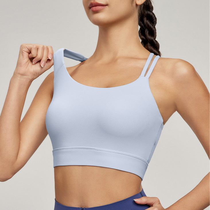 Uka Sport Bra 運動內衣【粉藍】6色