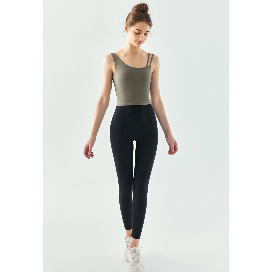 Eve Sport Bra 不對稱運動背心【軍綠】4色