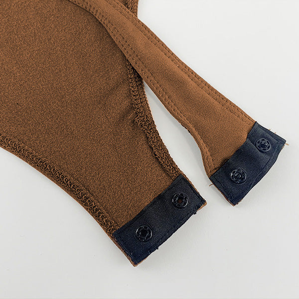 Humia 方領長袖連體衣【4色】