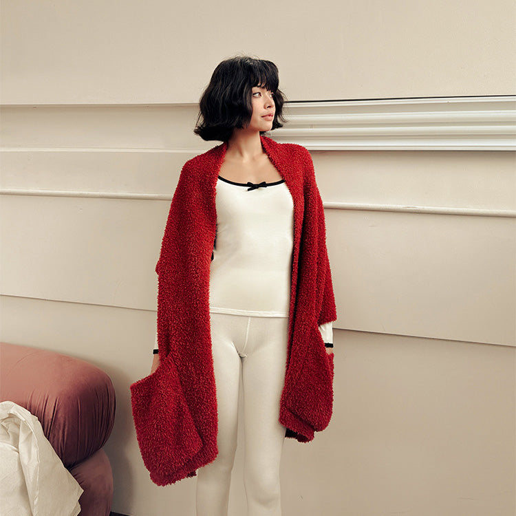 Yewa 軟暖絨暖腹長褲【2色】