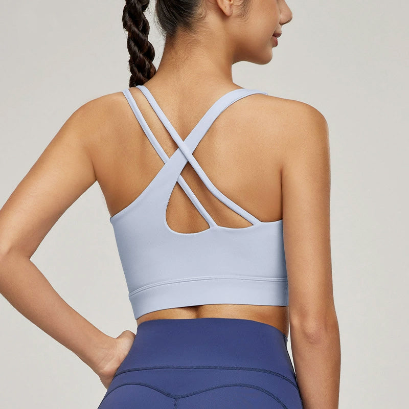 Uka Sport Bra 運動內衣【粉藍】6色