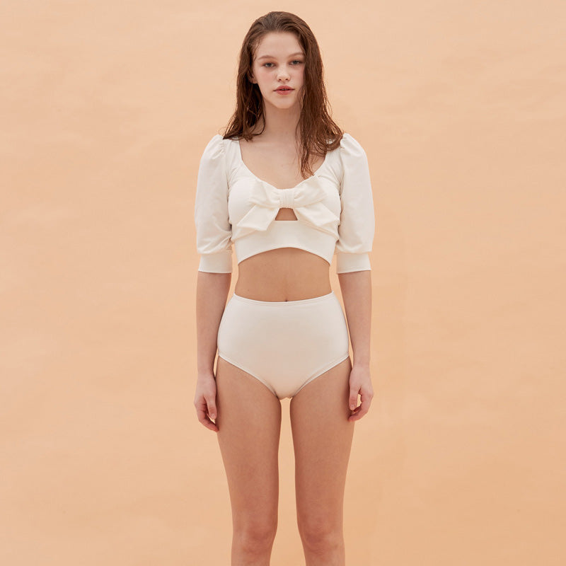 Wevi 兩截式泳裝【白色】