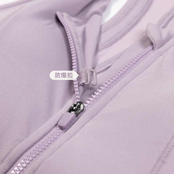 Tami Sport Bra 拉鍊運動內衣【巧克力色】4色