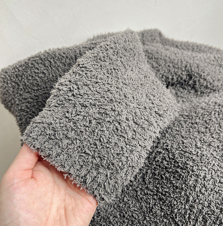 Sewa 軟暖絨成套條紋家居服【2色】