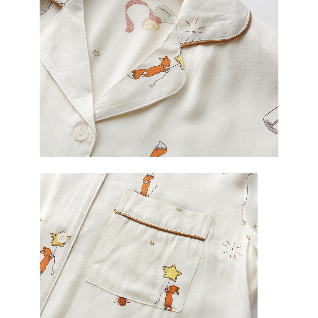 Stella 小王子家居成套睡衣【短袖短褲款】