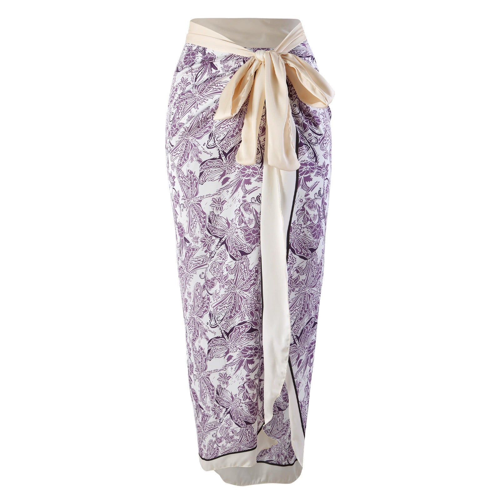 綁帶沙灘裙【蜻蜓】