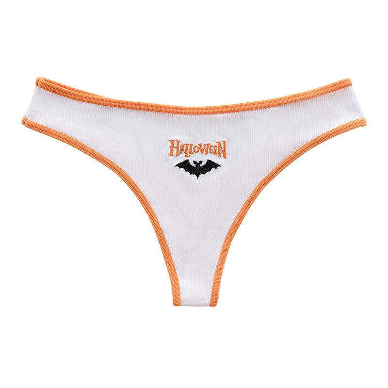 Halloween 萬聖節螺紋丁字褲【3色】