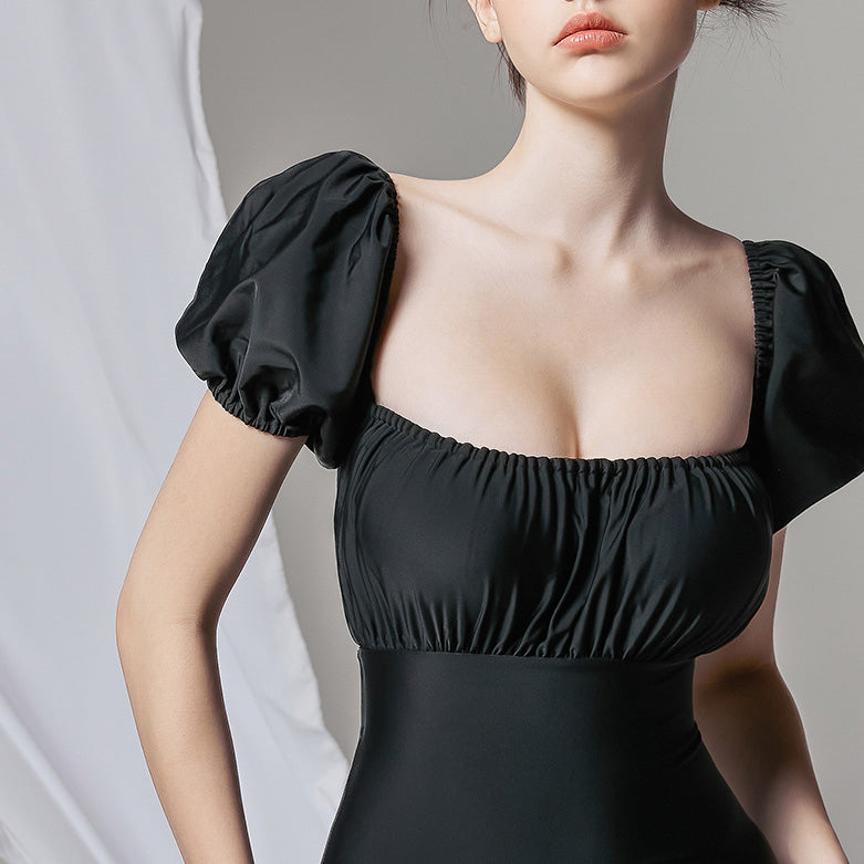 Fera 連身式泳裝【黑】