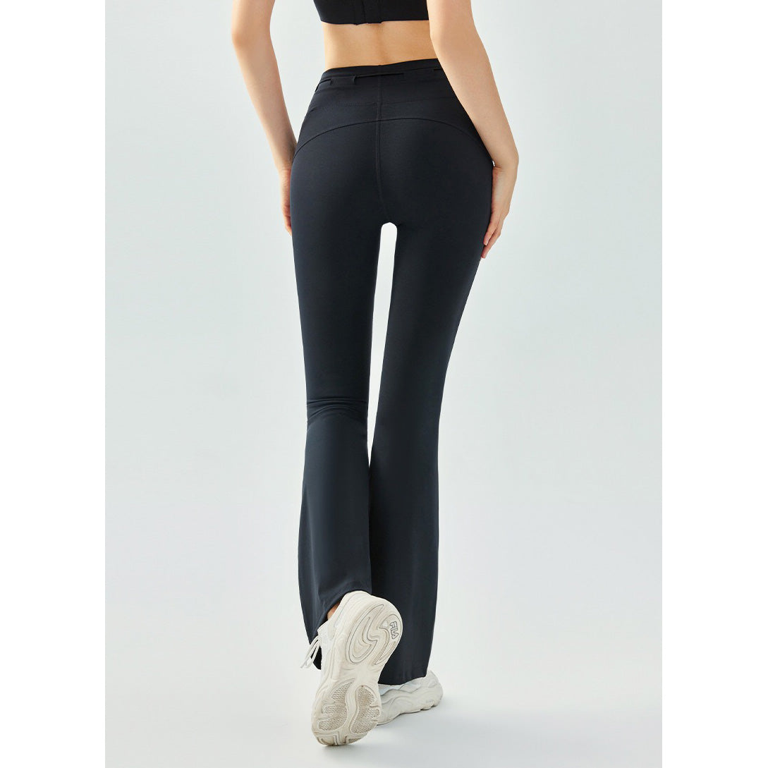 Yima Sport Pants 抽繩喇叭運動九分褲【4色】