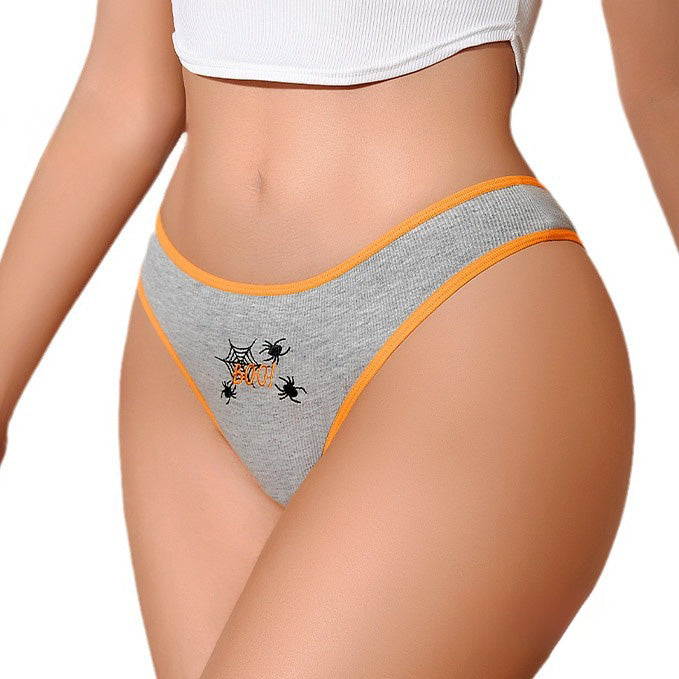 Halloween 萬聖節螺紋丁字褲【3色】