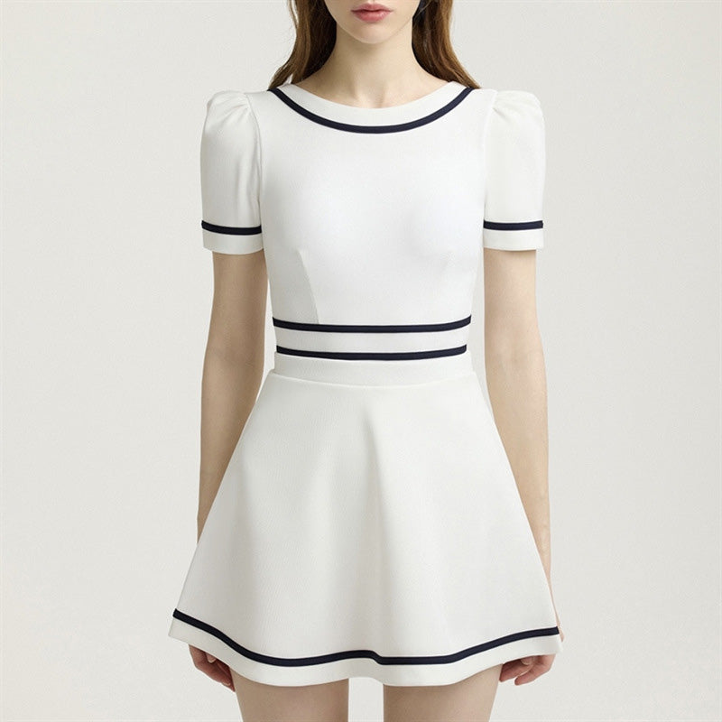 Fima 連身式泳裝【白】