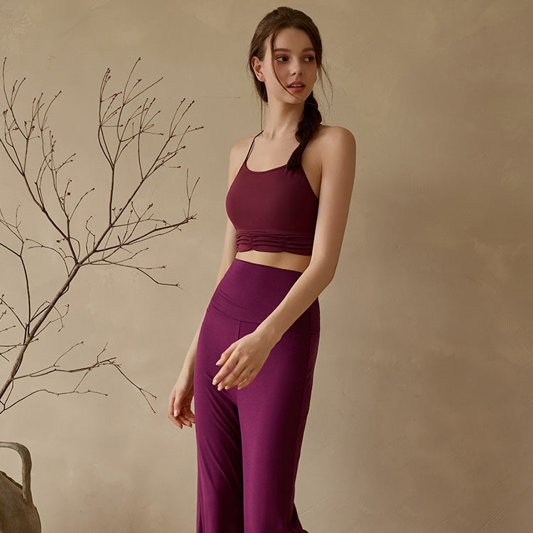 Sevia 花瓣運動內衣【酒紅】4色