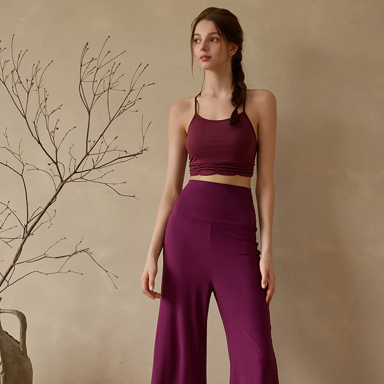 Sevia 花瓣運動內衣【酒紅】4色