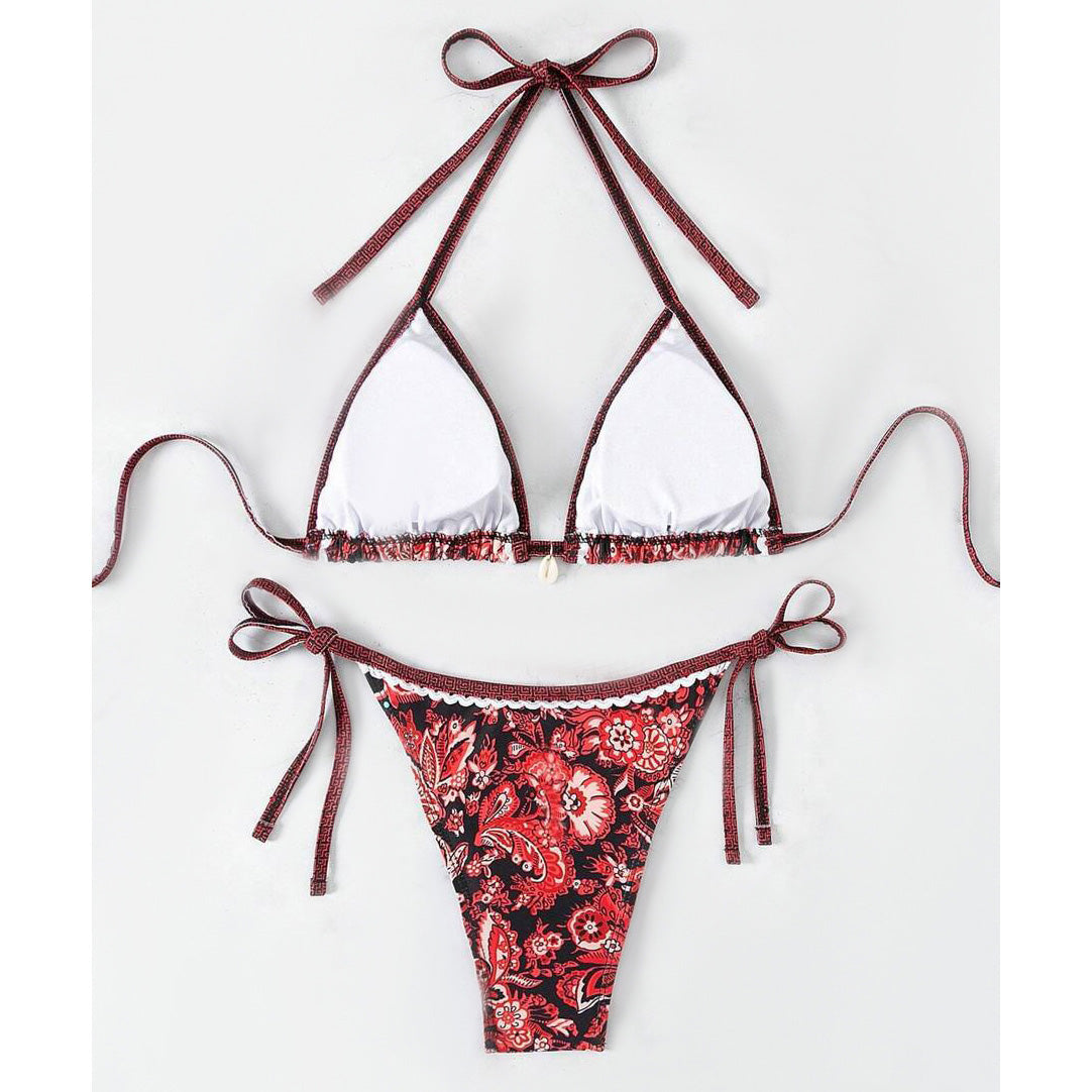 Zoni 比基尼泳裝【酒紅】