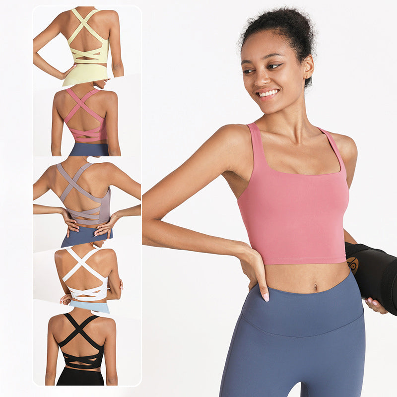 Vania Sport Bra 運動背心【桃粉】