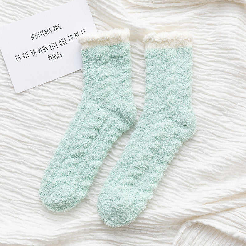 居家保暖襪【任選兩件199元】