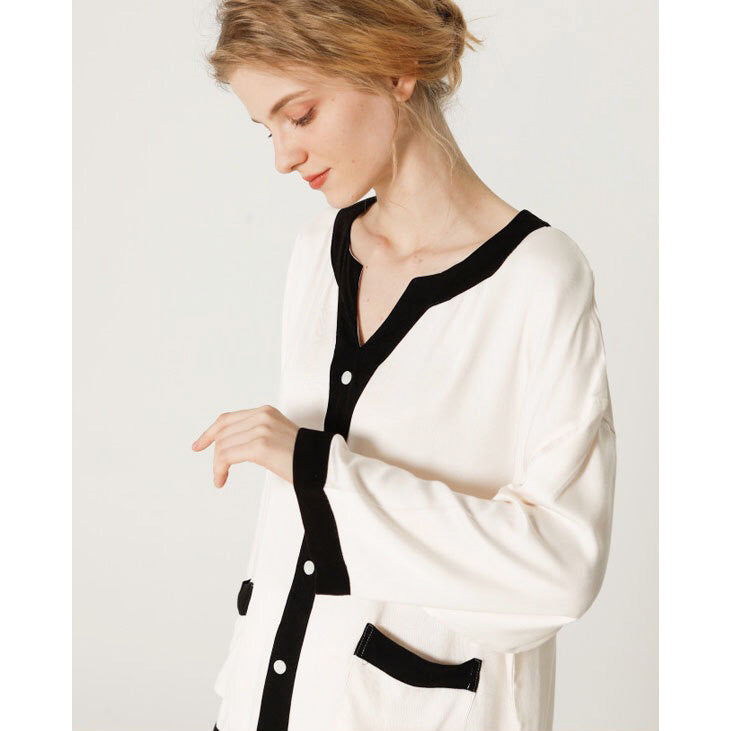 Arina 家居成套睡衣【長袖長褲款】