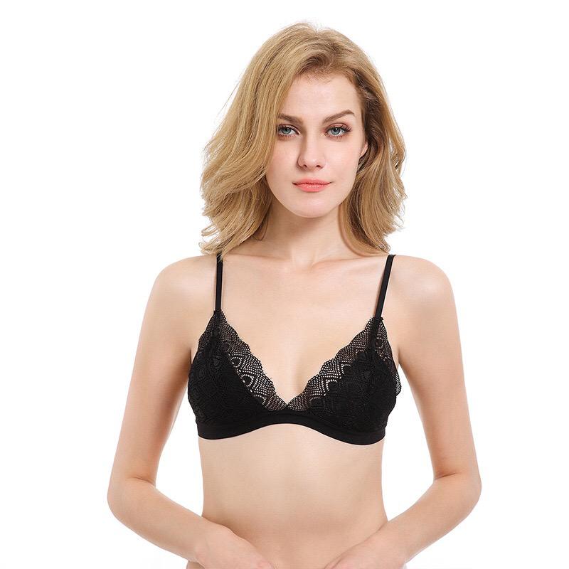 Vid Bralette 純棉襯墊蕾絲內衣