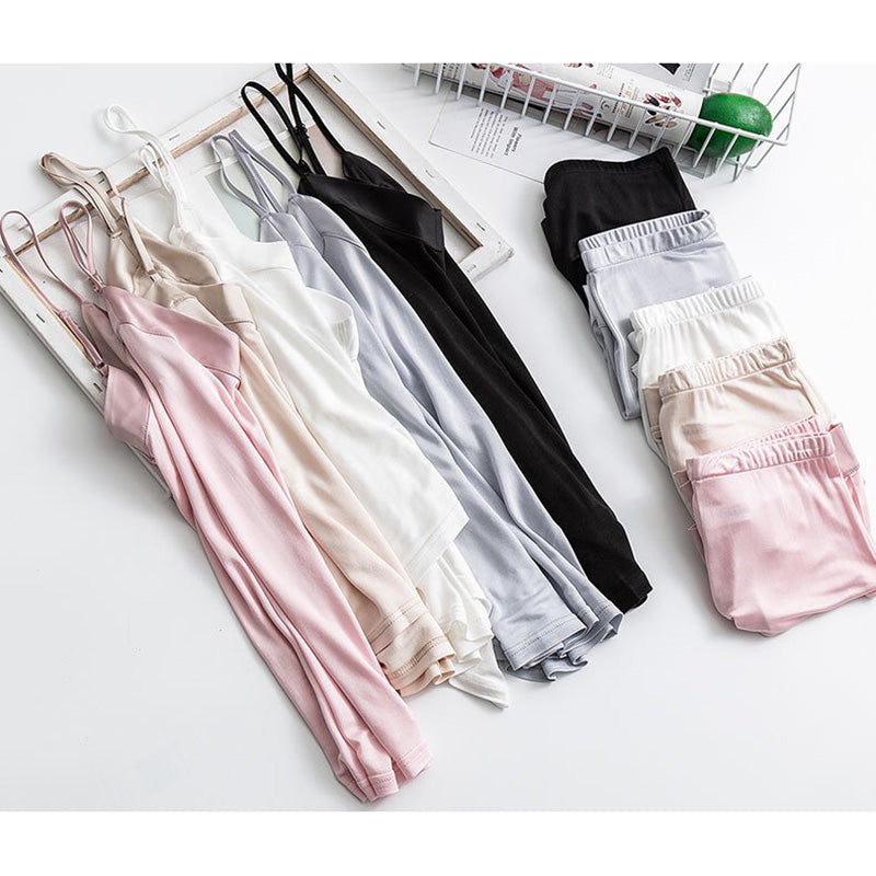 Sava 蠶絲居家背心+短褲 【5色】