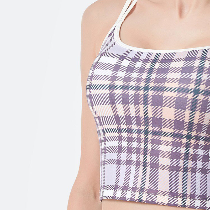 Dida Sport Bra 運動背心【格紋】