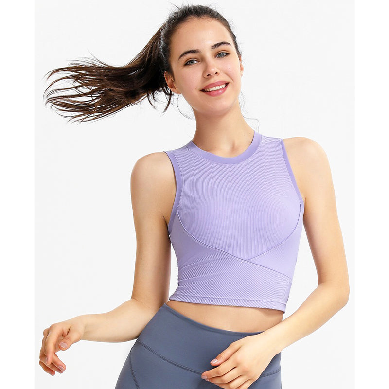 Vunia Sport Top 運動背心【粉紫】