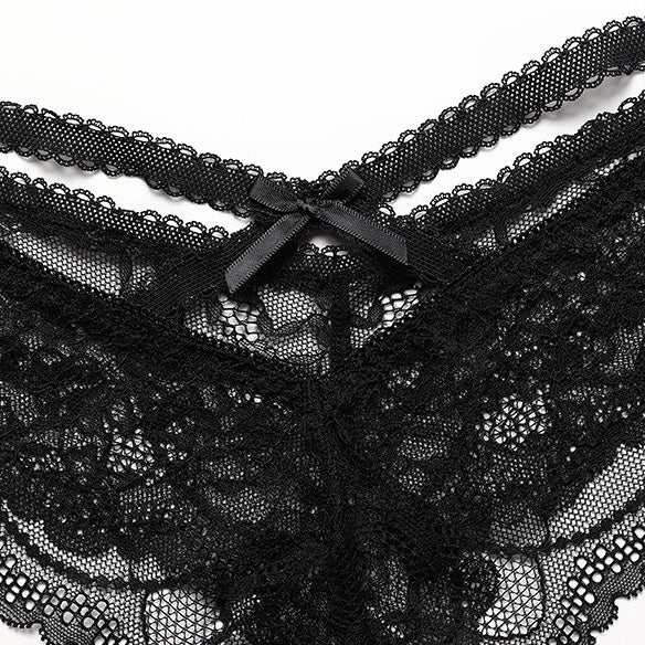 Mova 蕾絲低腰丁字褲【3色】