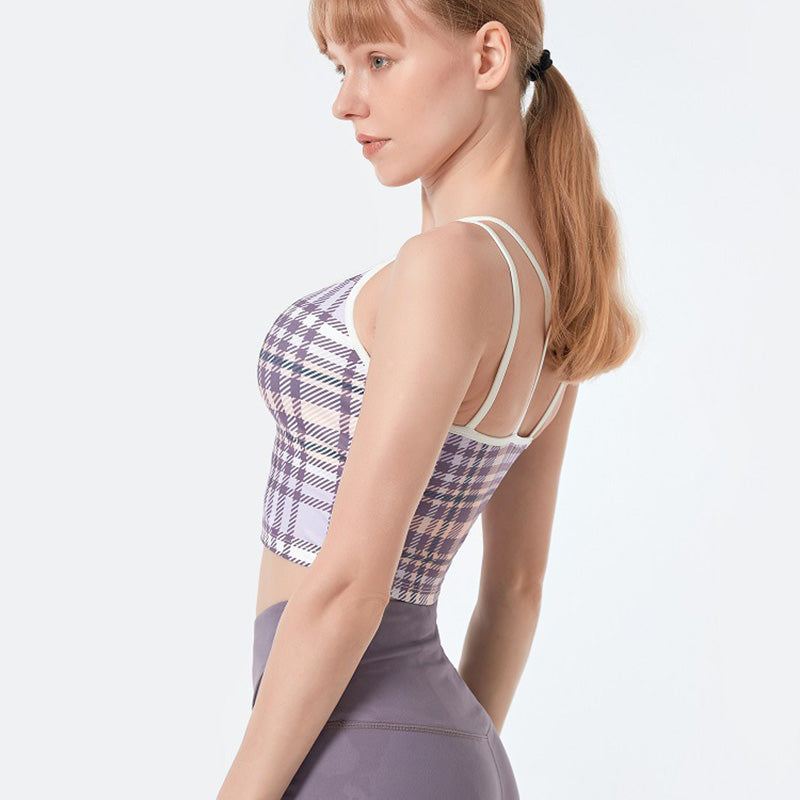 Dida Sport Bra 運動背心【格紋】