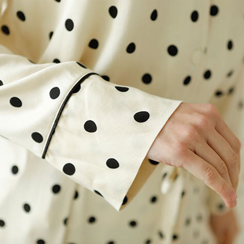 Punto 家居成套睡衣【長袖長褲襯衫款】