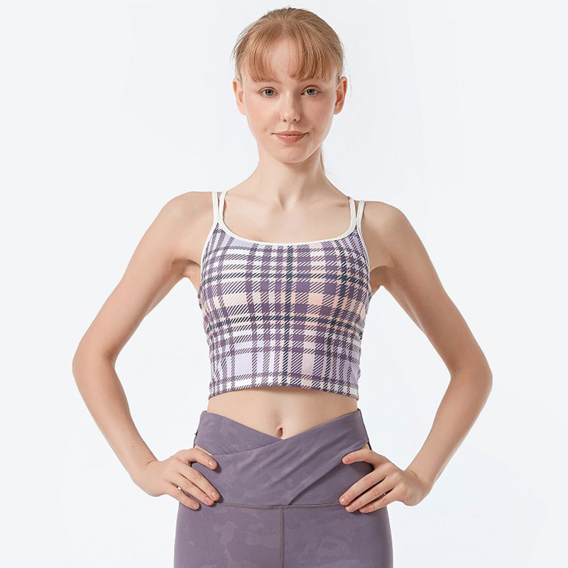 Dida Sport Bra 運動背心【格紋】