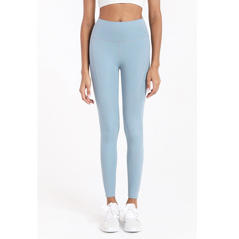 Uve Sport Pants 運動九分褲/腰後口袋【天藍】L