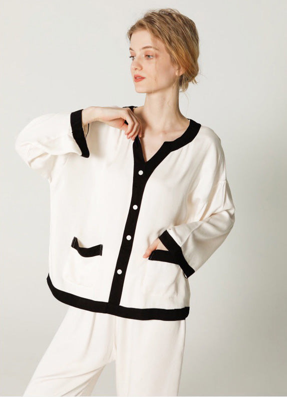 Arina 家居成套睡衣【長袖長褲款】