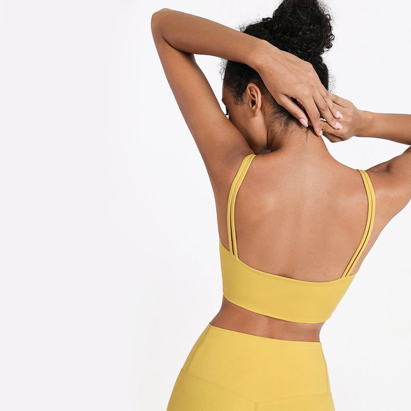 Wania Sport Bra 運動內衣【暖黃】