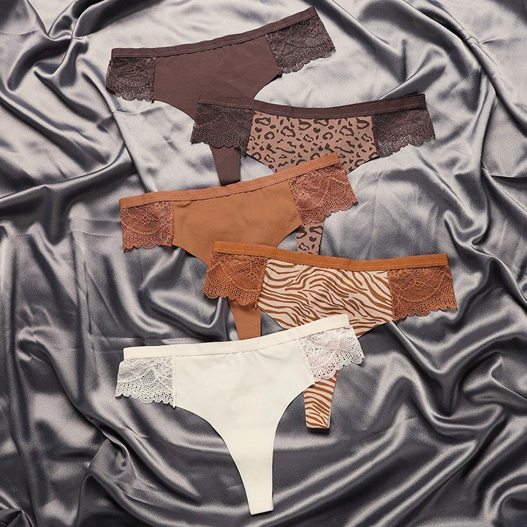 Gona 蕾絲丁字褲【5色】