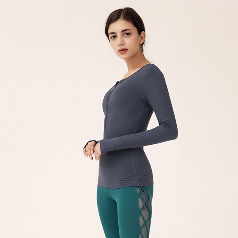 Tira 長袖運動上衣【藍色】