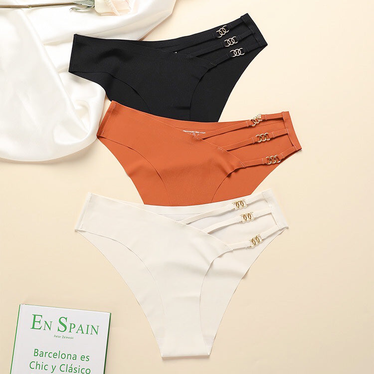 Ana 線條三角褲【3色】