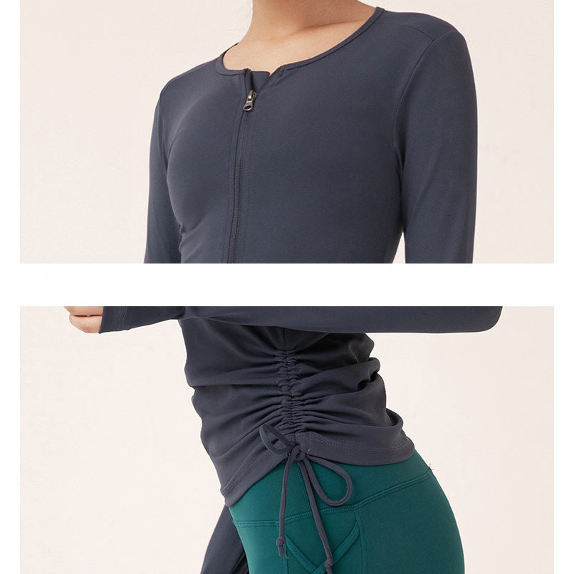 Tira 長袖運動上衣【藍色】