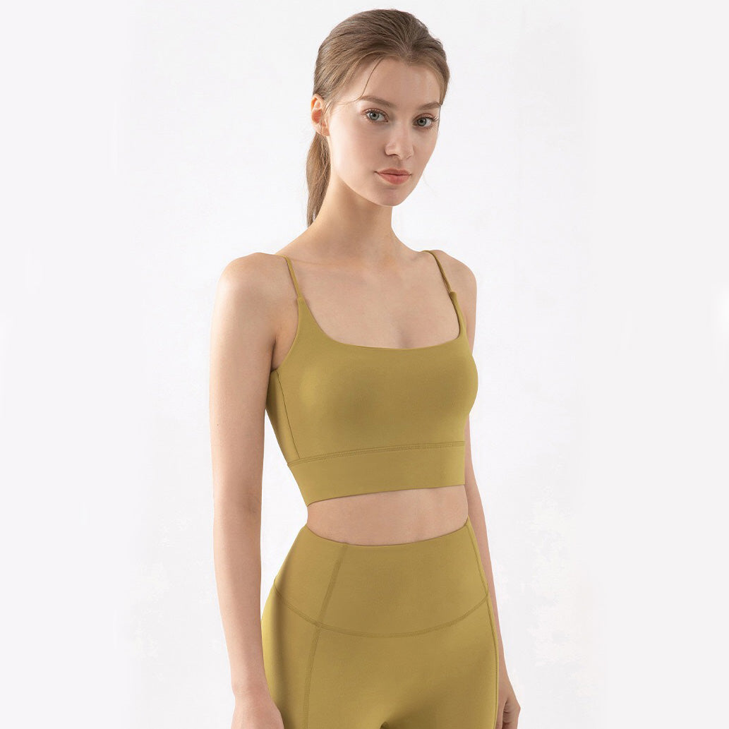 Duna Sport Bra 運動內衣【芥末黃】
