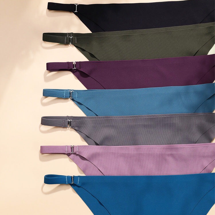 Viria 無痕細邊低腰三角褲【任選3件599元】27色