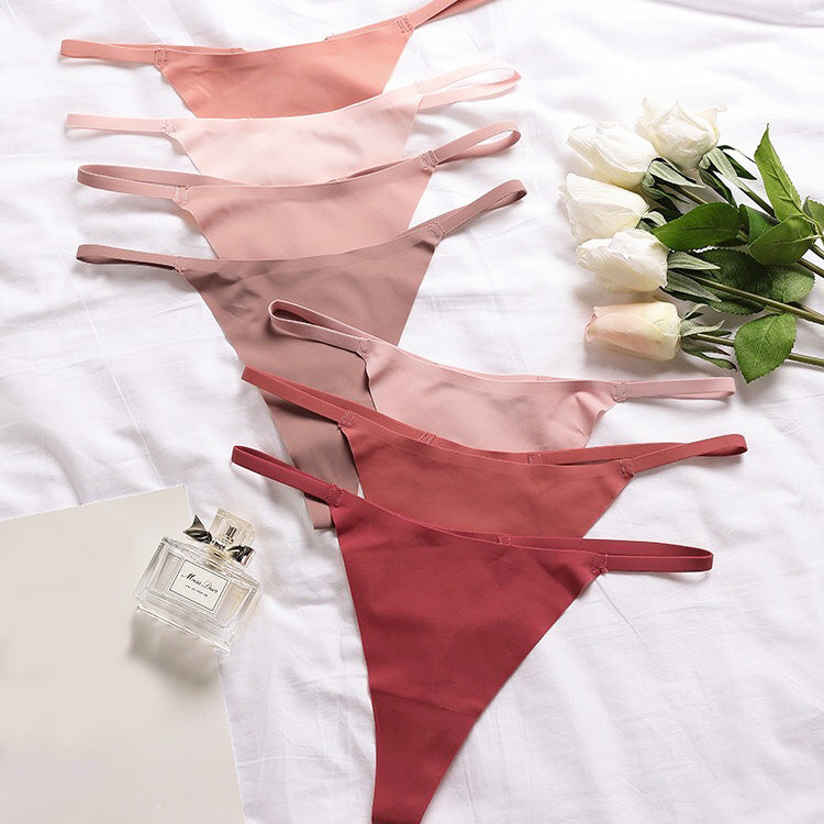 Tenia 無痕細邊低腰丁字褲【任選3件599元】15色