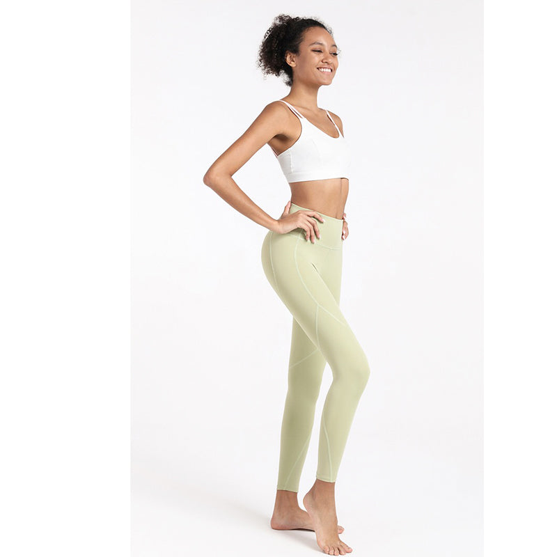 Uve Sport Pants 運動九分褲/腰後口袋【蘋果綠】S/L